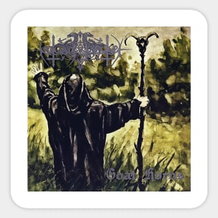 Nokturnal Mortum Goat Horns Album Cover Sticker